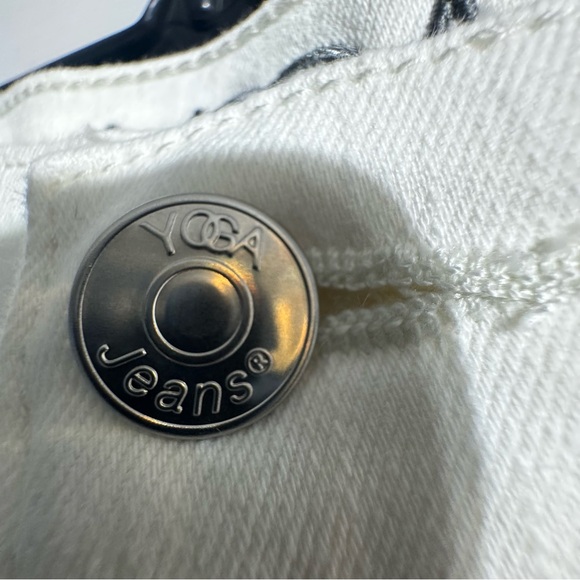 Yoga Jeans – Emily Slim – White Sustainable Denim – Size 32 - New With Tags - Picture 5 of 14